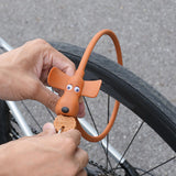 Bicycle Lock Silicone Covered with Keys Bike Lock for Motorbike Door Scooter Elk