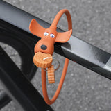 Bicycle Lock Silicone Covered with Keys Bike Lock for Motorbike Door Scooter Elk