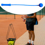 Tennis Serve Master Portable Easy to Handle Supplies Accessory Practice Tool 1 Ball