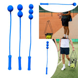 Tennis Serve Master Portable Easy to Handle Supplies Accessory Practice Tool 1 Ball