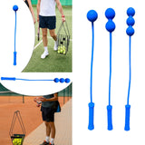 Tennis Serve Master Portable Easy to Handle Supplies Accessory Practice Tool 1 Ball