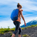 Maxbell Business Backpack Lightweight Water Resistant Rucksack for Work Office Black Green