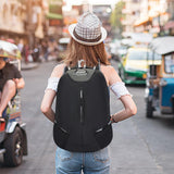 Maxbell Business Backpack Lightweight Water Resistant Rucksack for Work Office Black Black