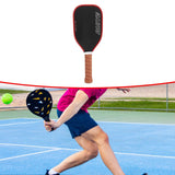 Maxbell Pickleball Paddle Long Handle Carbon Fiber for Swing Training Practice Power Sweet Spot Racket