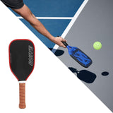 Maxbell Pickleball Paddle Long Handle Carbon Fiber for Swing Training Practice Power Sweet Spot Racket