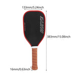 Maxbell Pickleball Paddle Long Handle Carbon Fiber for Swing Training Practice Power Sweet Spot Racket