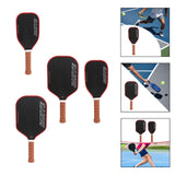 Maxbell Pickleball Paddle Long Handle Carbon Fiber for Swing Training Practice Power Sweet Spot Racket