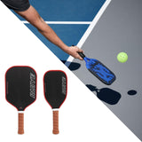 Maxbell Pickleball Paddle Long Handle Carbon Fiber for Swing Training Practice Power Sweet Spot Standard