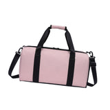 Maxbell Travel Duffle Bag Cross Country Bag with Shoes Compartment Sports Duffle Bag Pink