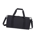 Maxbell Travel Duffle Bag Cross Country Bag with Shoes Compartment Sports Duffle Bag Black