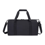 Maxbell Travel Duffle Bag Cross Country Bag with Shoes Compartment Sports Duffle Bag Black
