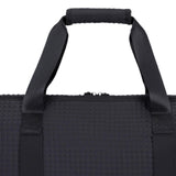 Maxbell Travel Duffle Bag Cross Country Bag with Shoes Compartment Sports Duffle Bag Black