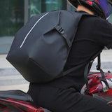 Maxbell Motorcycle Helmet Backpack Sturdy for Camping Outdoor Activities Backpacking Black