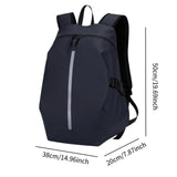 Maxbell Motorcycle Helmet Backpack Sturdy for Camping Outdoor Activities Backpacking Black