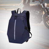 Maxbell Motorcycle Helmet Backpack Sturdy for Camping Outdoor Activities Backpacking Blue