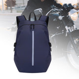 Maxbell Motorcycle Helmet Backpack Sturdy for Camping Outdoor Activities Backpacking Blue