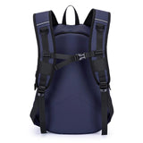 Maxbell Motorcycle Helmet Backpack Sturdy for Camping Outdoor Activities Backpacking Blue