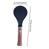Maxbell Pickleball Sweet Spot Paddle Portable Frosted Surface Pickleball Racquet Brown