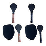 Maxbell Pickleball Sweet Spot Paddle Portable Frosted Surface Pickleball Racquet Brown