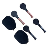 Maxbell Pickleball Sweet Spot Paddle Portable Frosted Surface Pickleball Racquet Brown