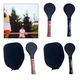 Maxbell Pickleball Sweet Spot Paddle Portable Frosted Surface Pickleball Racquet Brown