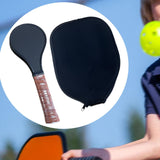Maxbell Pickleball Sweet Spot Paddle Portable Frosted Surface Pickleball Racquet Brown w Paddle Cover