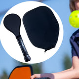 Maxbell Pickleball Sweet Spot Paddle Portable Frosted Surface Pickleball Racquet Black w Paddle Cover