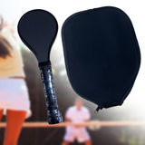 Maxbell Pickleball Sweet Spot Paddle Portable Frosted Surface Pickleball Racquet Black w Paddle Cover