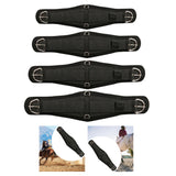 Maxbell Horse Girth Protection Cover Padded for Horse Riding Equestrian Horse Saddle Total Length 75 cm
