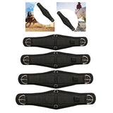 Maxbell Horse Girth Protection Cover Padded for Horse Riding Equestrian Horse Saddle Total Length 75 cm