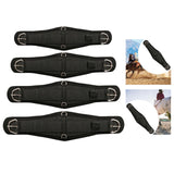 Maxbell Horse Girth Protection Cover Padded for Horse Riding Equestrian Horse Saddle Total Length 75 cm