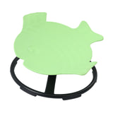 Maxbell Kids Swivel Chair Non Slip Sensory Swivel Chair for Children Motion Sickness Green