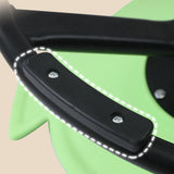 Maxbell Kids Swivel Chair Non Slip Sensory Swivel Chair for Children Motion Sickness Green