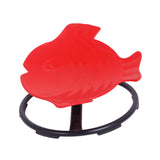 Maxbell Kids Swivel Chair Non Slip Sensory Swivel Chair for Children Motion Sickness Red