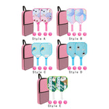 Maxbell Pickleball Paddle for Kids Includes 2 Rackets 4 Balls for Indoor Outdoor Use Style A