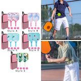 Maxbell Pickleball Paddle for Kids Includes 2 Rackets 4 Balls for Indoor Outdoor Use Style A