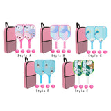 Maxbell Pickleball Paddle for Kids Includes 2 Rackets 4 Balls for Indoor Outdoor Use Style A