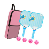 Maxbell Pickleball Paddle for Kids Includes 2 Rackets 4 Balls for Indoor Outdoor Use Style C