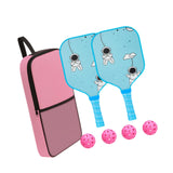 Maxbell Pickleball Paddle for Kids Includes 2 Rackets 4 Balls for Indoor Outdoor Use Style D