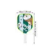 Maxbell Pickleball Paddle for Kids Includes 2 Rackets 4 Balls for Indoor Outdoor Use Style E