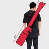 Maxbell Dragon Boat Paddle Bag Portable Carry Bag for Canoeing Surfboarding Kayaking Red