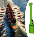 Maxbell Dragon Boat Paddle Bag Portable Carry Bag for Canoeing Surfboarding Kayaking Green