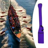 Dragon Boat Paddle Bag Portable Carry Bag for Canoeing Surfboarding Kayaking Purple