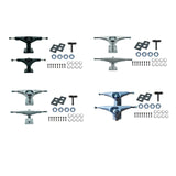 Maxbell Skateboard Trucks Portable Lightweight Skateboards Wheel Bracket Accessories Matte Black