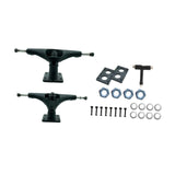 Maxbell Skateboard Trucks Portable Lightweight Skateboards Wheel Bracket Accessories Matte Black