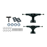 Maxbell Skateboard Trucks Portable Lightweight Skateboards Wheel Bracket Accessories Matte Black