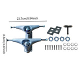 Maxbell Skateboard Trucks Portable Lightweight Skateboards Wheel Bracket Accessories Bridge