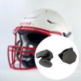 2x Football Helmet Visor Quick Clips Helmet Replace Parts for Rugby Football