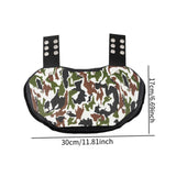 Maxbell Football Back Plate Wearproof Foam Padding Rear Protector for Gameday Adults