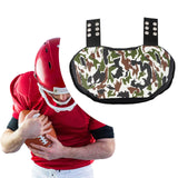 Maxbell Football Back Plate Wearproof Foam Padding Rear Protector for Gameday Adults